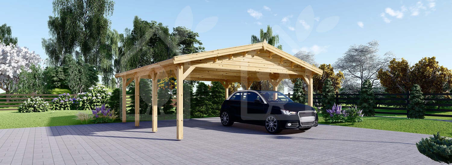 Carport wooden 20x20 US free shipping
