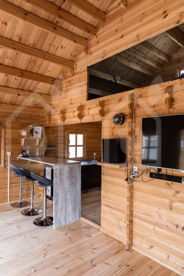 Loft cabin ALEX 20' x 20'