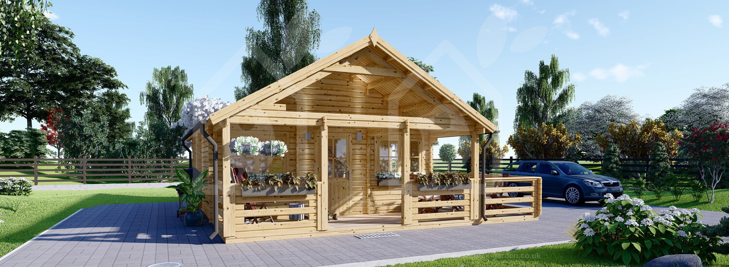 Loft cabin ALEX 20' x 20'