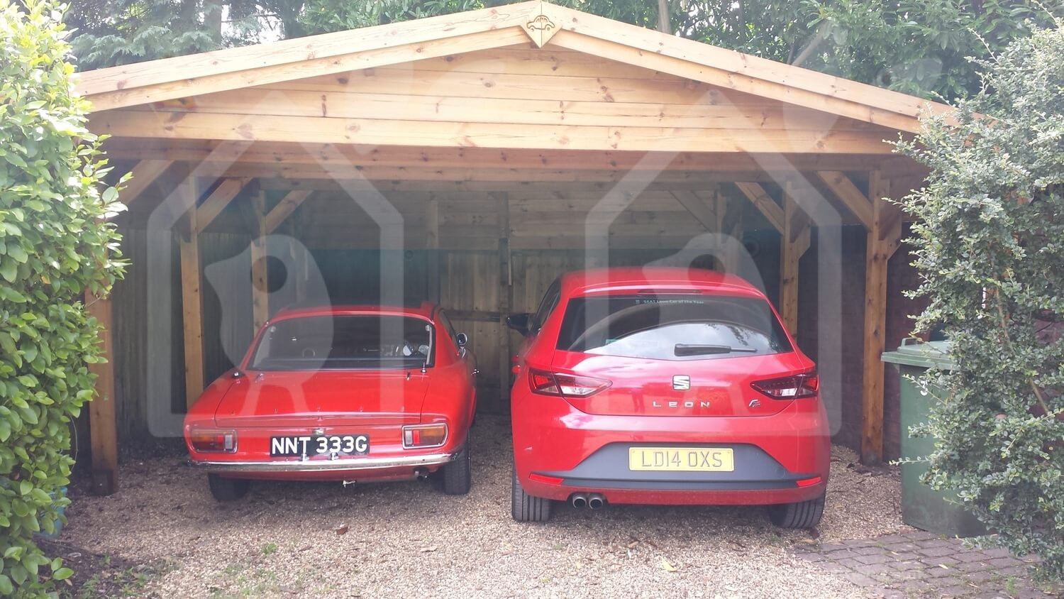 carport wooden 20x20 us free shipping