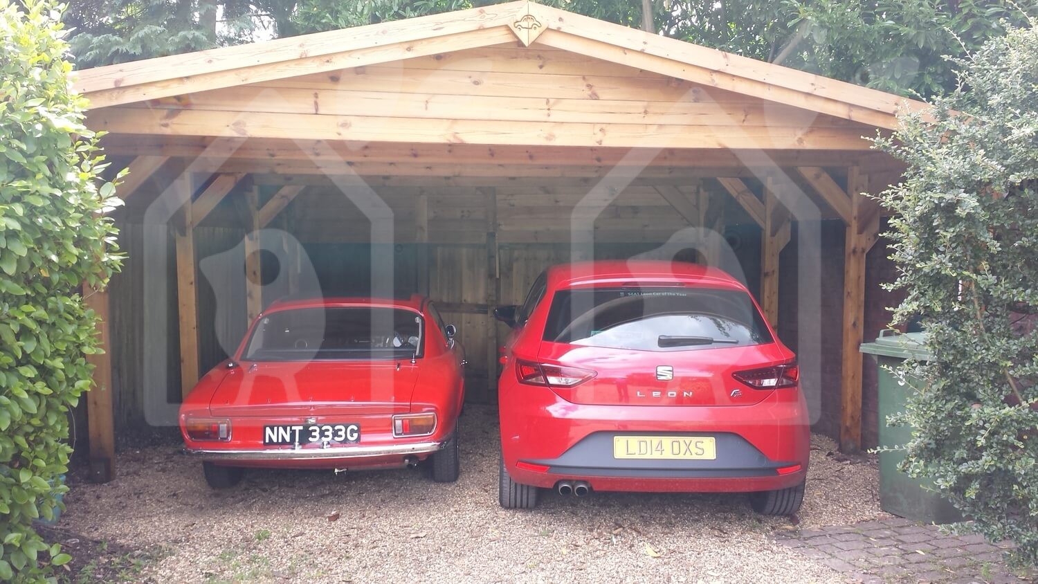 carport wooden 20x20 us free shipping