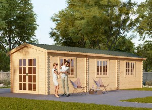 Insulating your wooden shed or log cabin Pineca.com