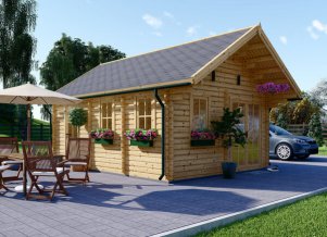 Log cabin SCOOT 15' x 20'