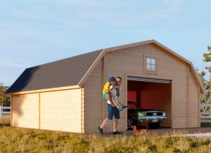 Wooden Garage Barn 20 x 20 