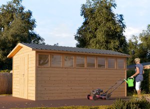 Wooden Shed KAPPA10' x 15'5"