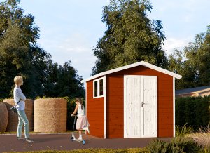 Wooden Shed HETA 8' x 8' 