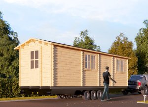 Tiny home on Trailer 28'7" x 9'2"