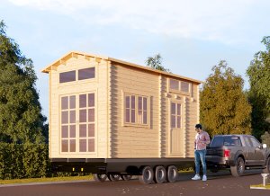 Tiny home on Trailer 17'1" x 9'2"