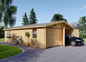 Wooden Garage Hangar 23 x 30