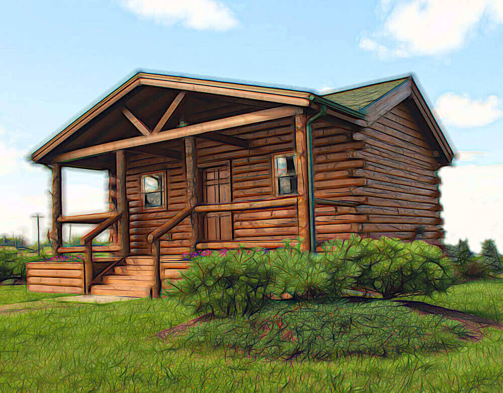 Types of log cabins available