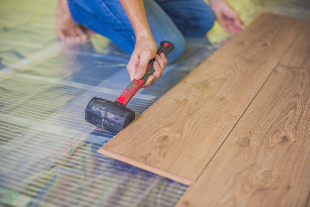 heated-floors-in-a-log-cabin