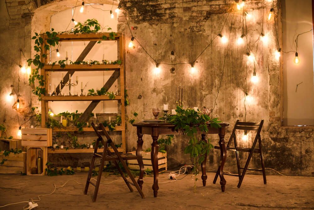 lamps-outside-wooden-shed