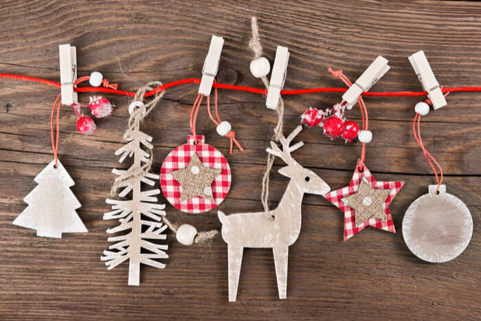 Wooden Christmas Decorations