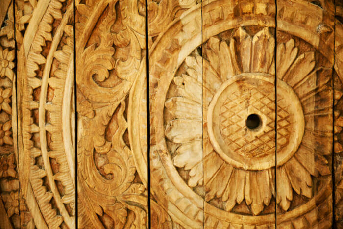 Carved Wood Wall Art